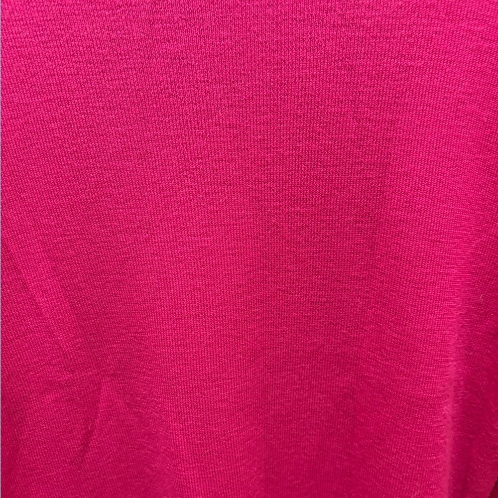 Bogner Virgin Wool Embroidered Dragon Crest Sweater – Fuchsia Pink – Size M - Picture 12 of 15